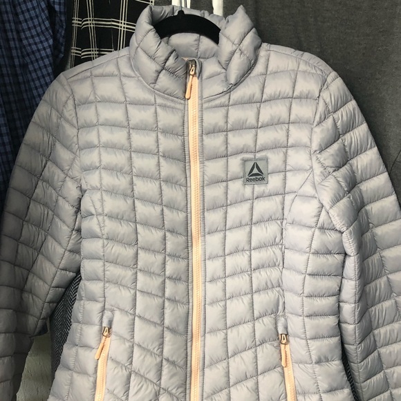 Reebok Jackets & Blazers - Reebok womans jacket - medium - silver